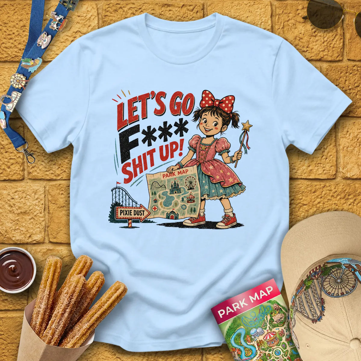 Let's Go [Distressed] T-Shirt