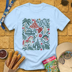Theme Park Collage [FolkArt] T-Shirt