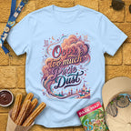 Too Much Pixie Dust [ArtsyDream] T-Shirt for Theme Park Fans (Light Blue)