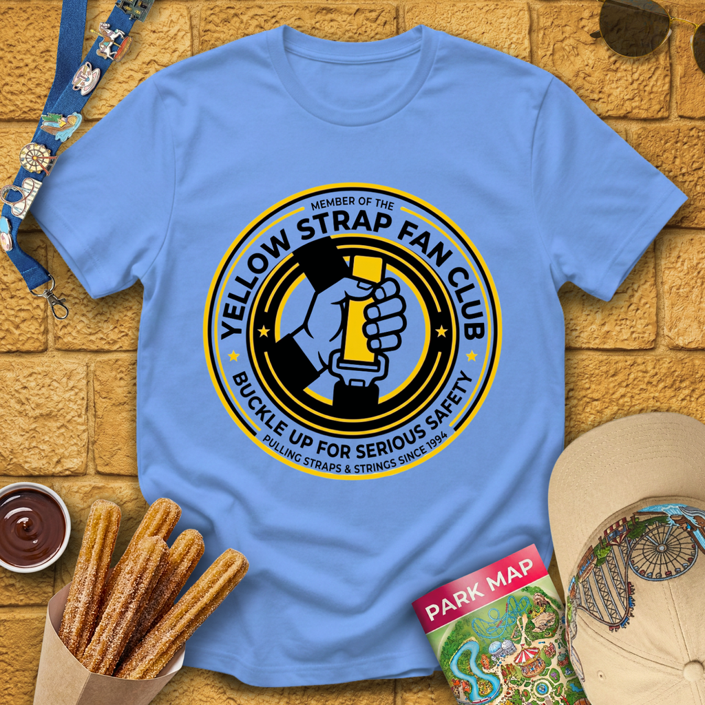 Yellow Strap Fan Club [CleanBadge] T-Shirt