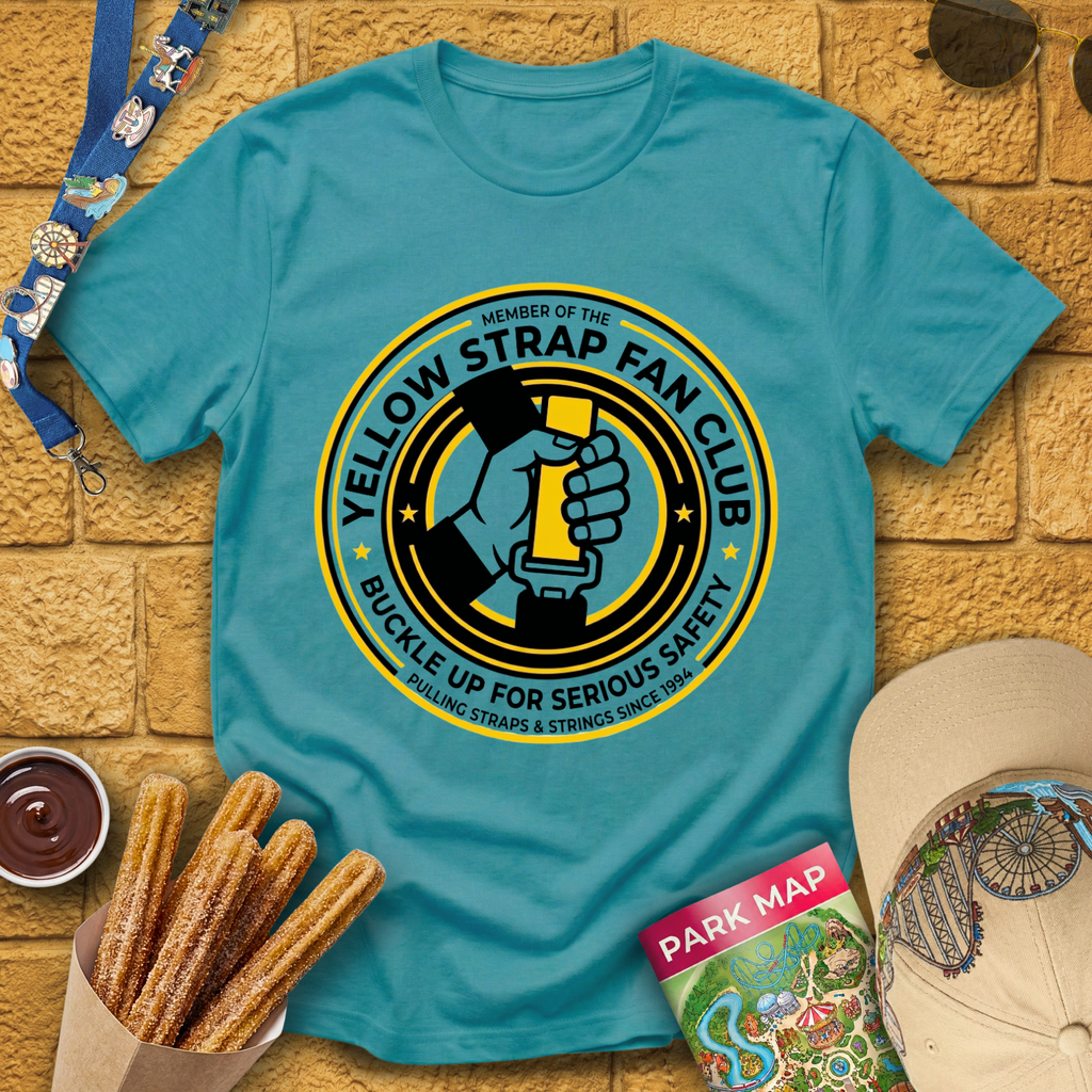 Yellow Strap Fan Club [CleanBadge] T-Shirt