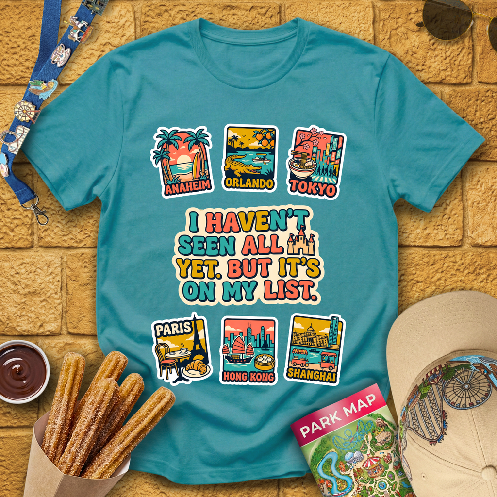 Castles On My List [70s] T-Shirt