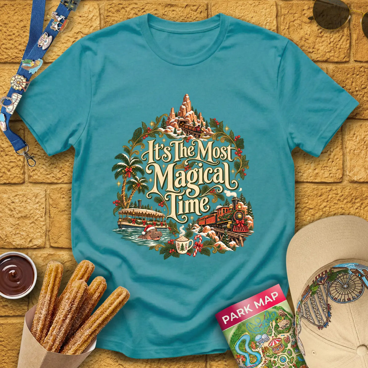 Magical Time Collage [Boho] T-Shirt