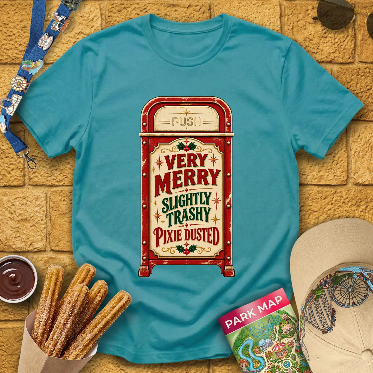 Merry & Trashy [Retro] T-Shirt