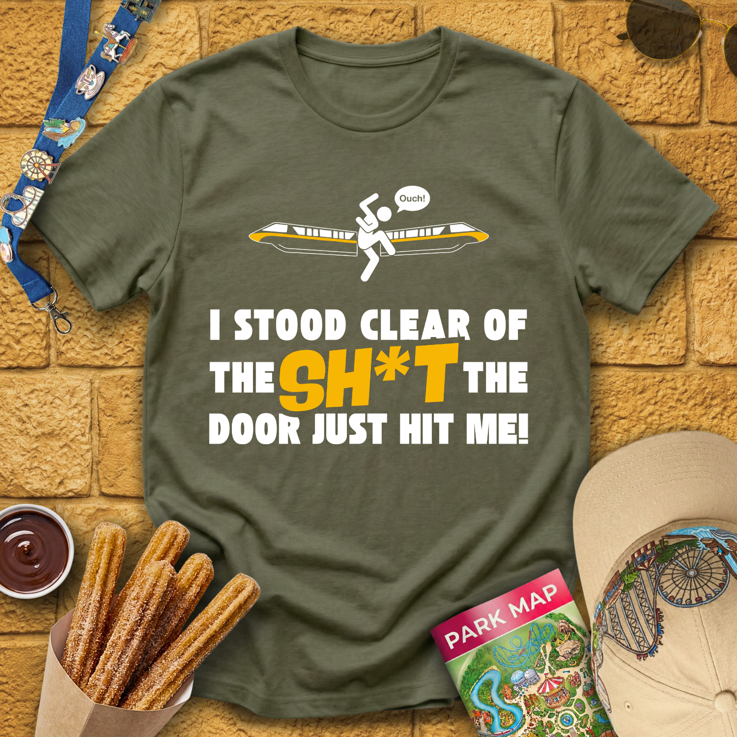 Door Hit Me [Graphic] T-Shirt