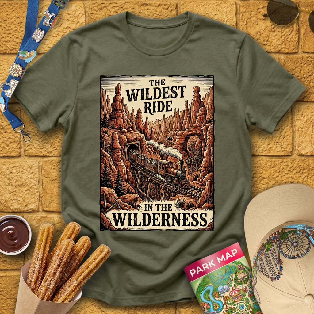 The Wildest Ride [Woodcut2] T-Shirt