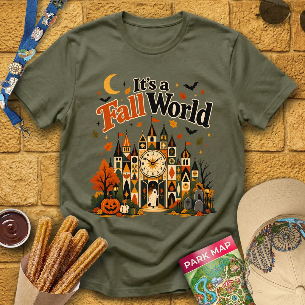 It's A Fall World [Artsy] T-Shirt