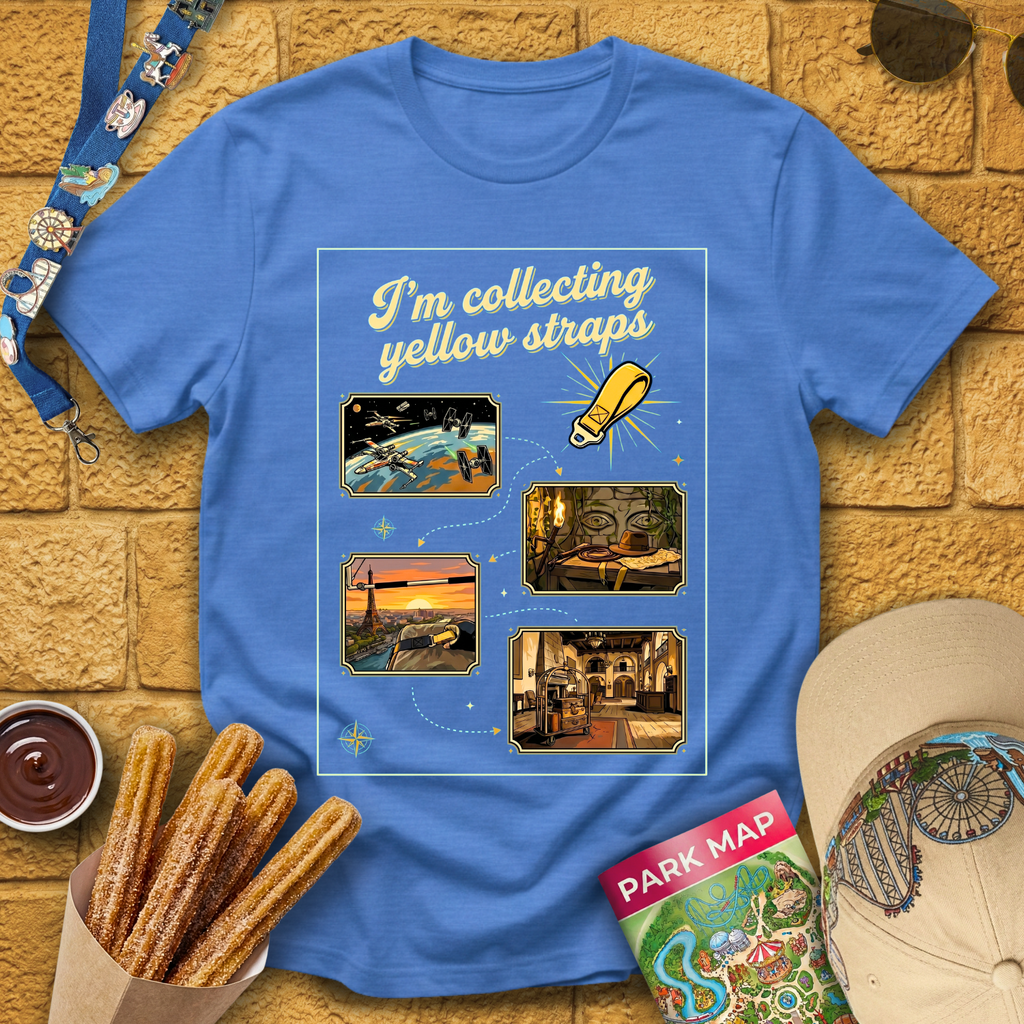 Collecting Yellow Straps [VFrames] T-Shirt