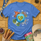 My Kind Of World [PenWash] T-Shirt for Theme Park Fans (Heather Royal)