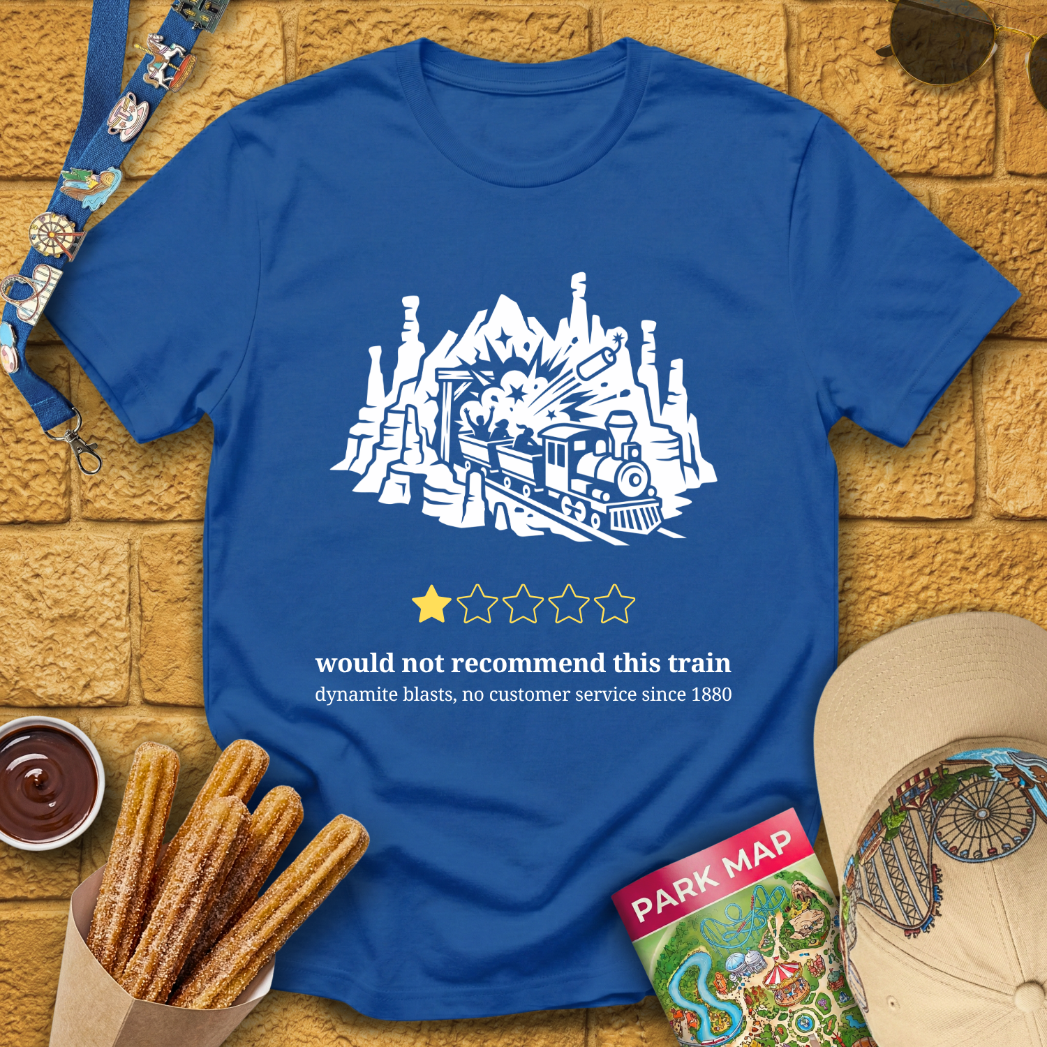 Recommend Mine Train [Graphic] T-Shirt