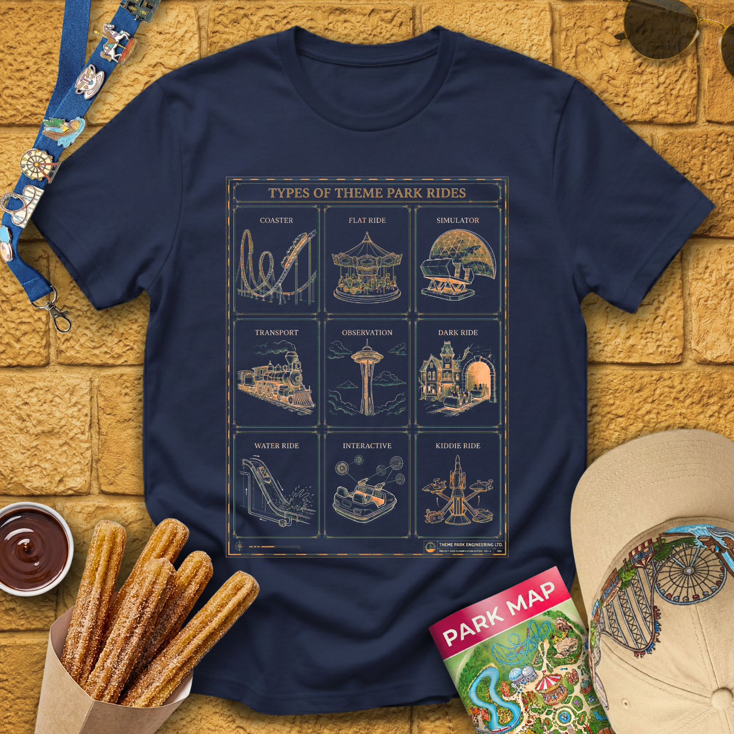 Types Of Rides [Techy] T-Shirt