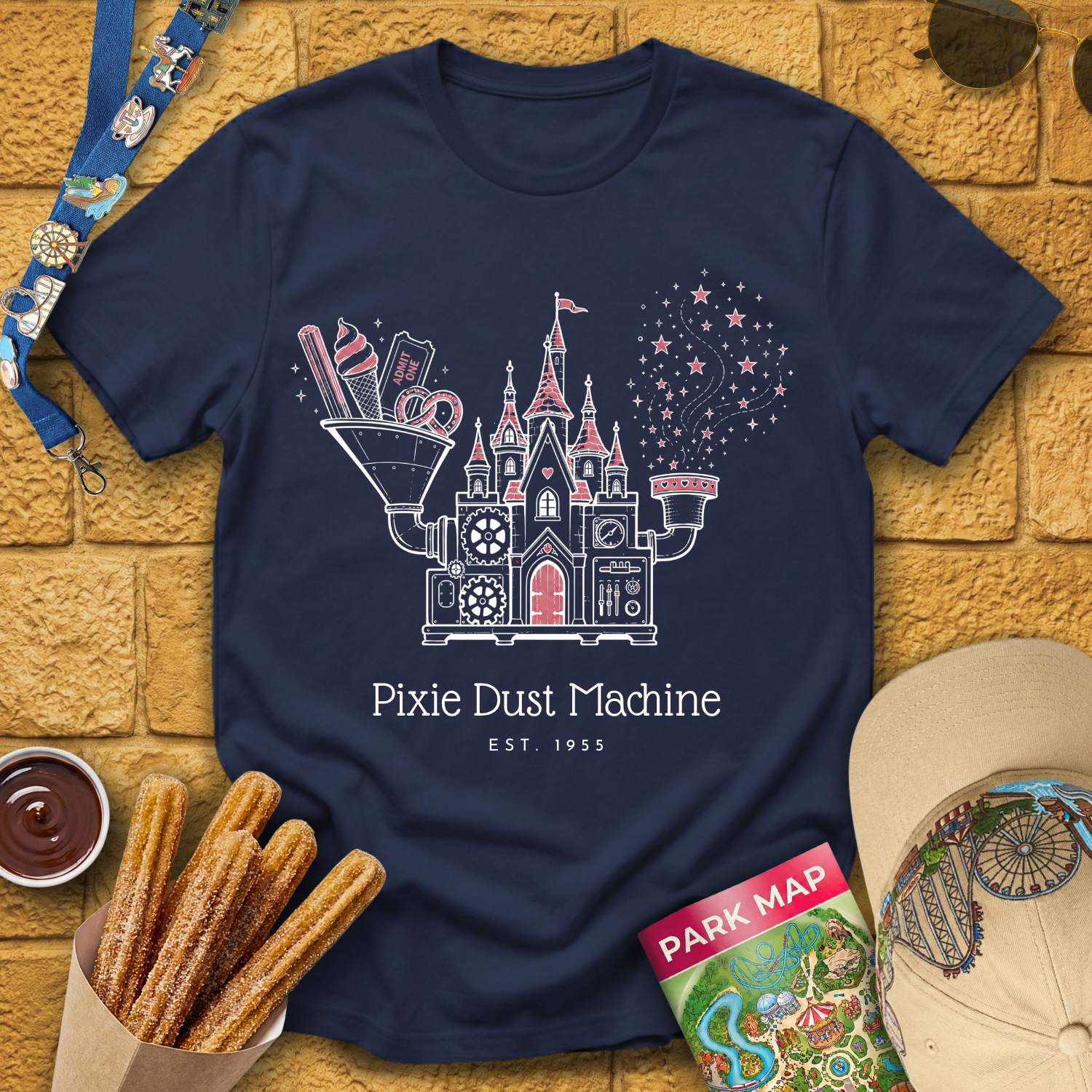 Pixie Dust Machine [LineArt] T-Shirt