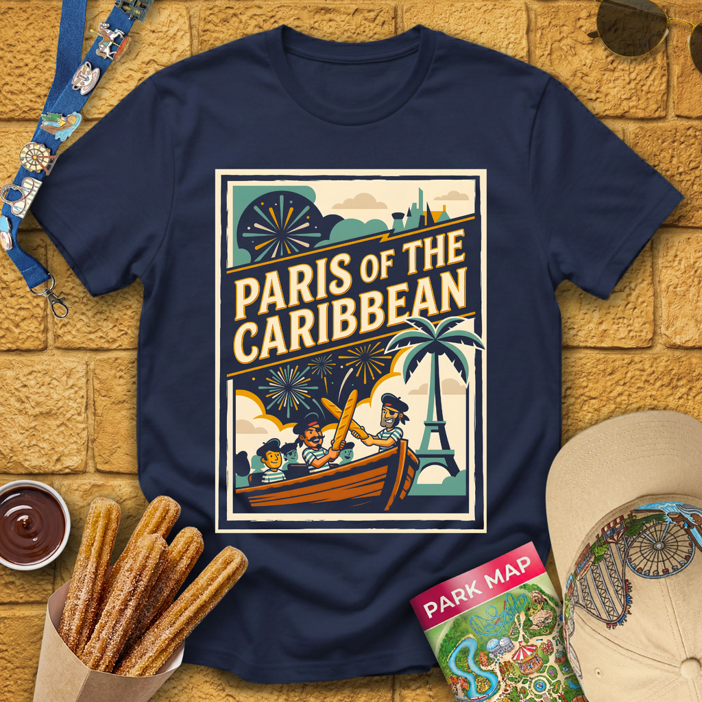 Paris Of The Caribbean [40sPoster] T-Shirt