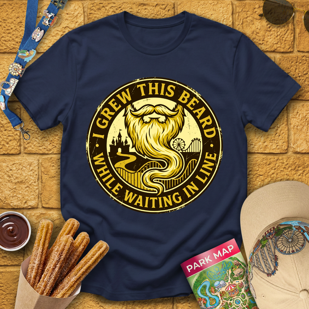 I Grew This Beard [Badge] T-Shirt