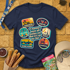 Castles On My List [Badges] T-Shirt