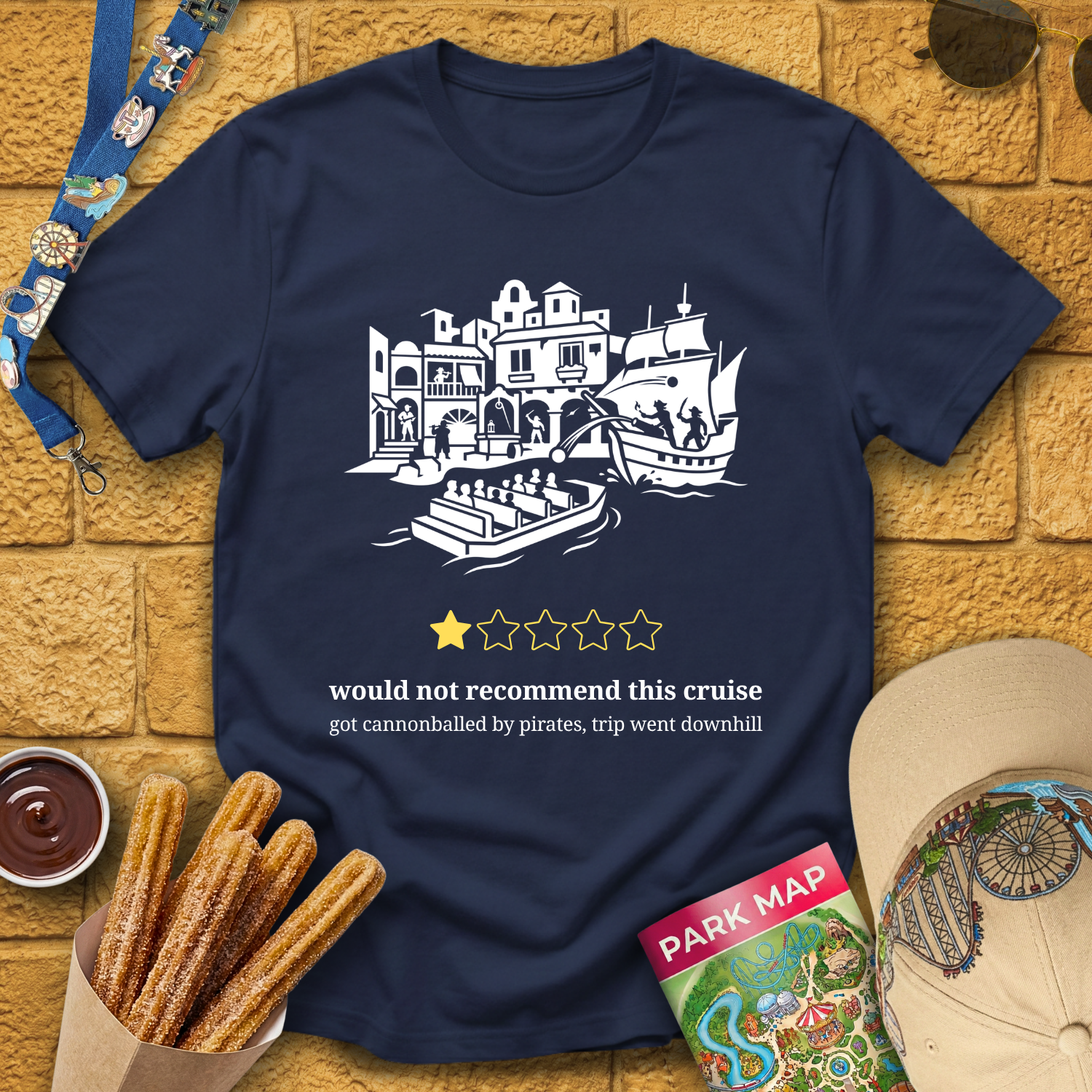 Recommend Pirates Cruise [Graphic] T-Shirt
