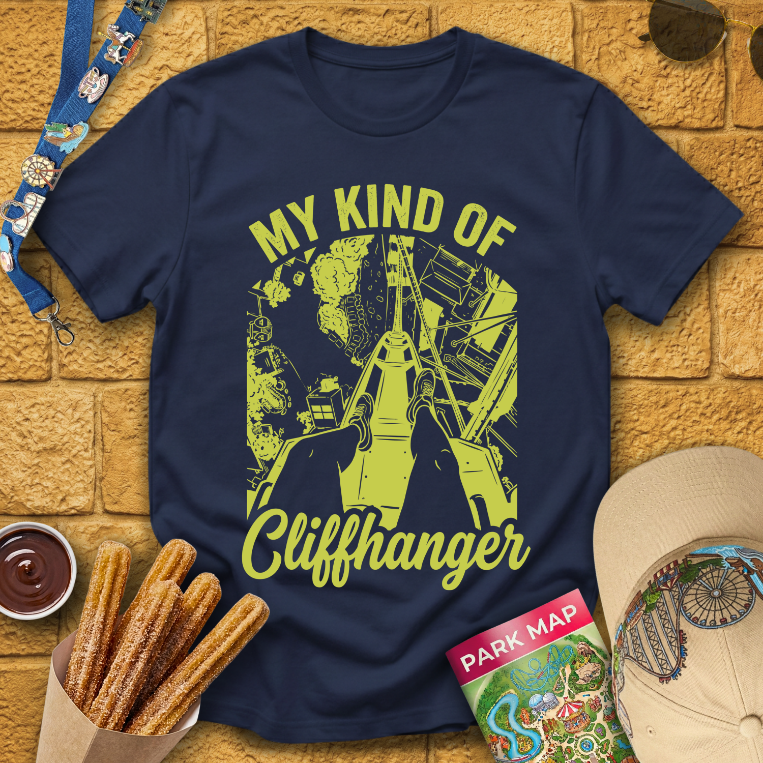 My Kind Of Cliffhanger [RetroBrush2] T-Shirt