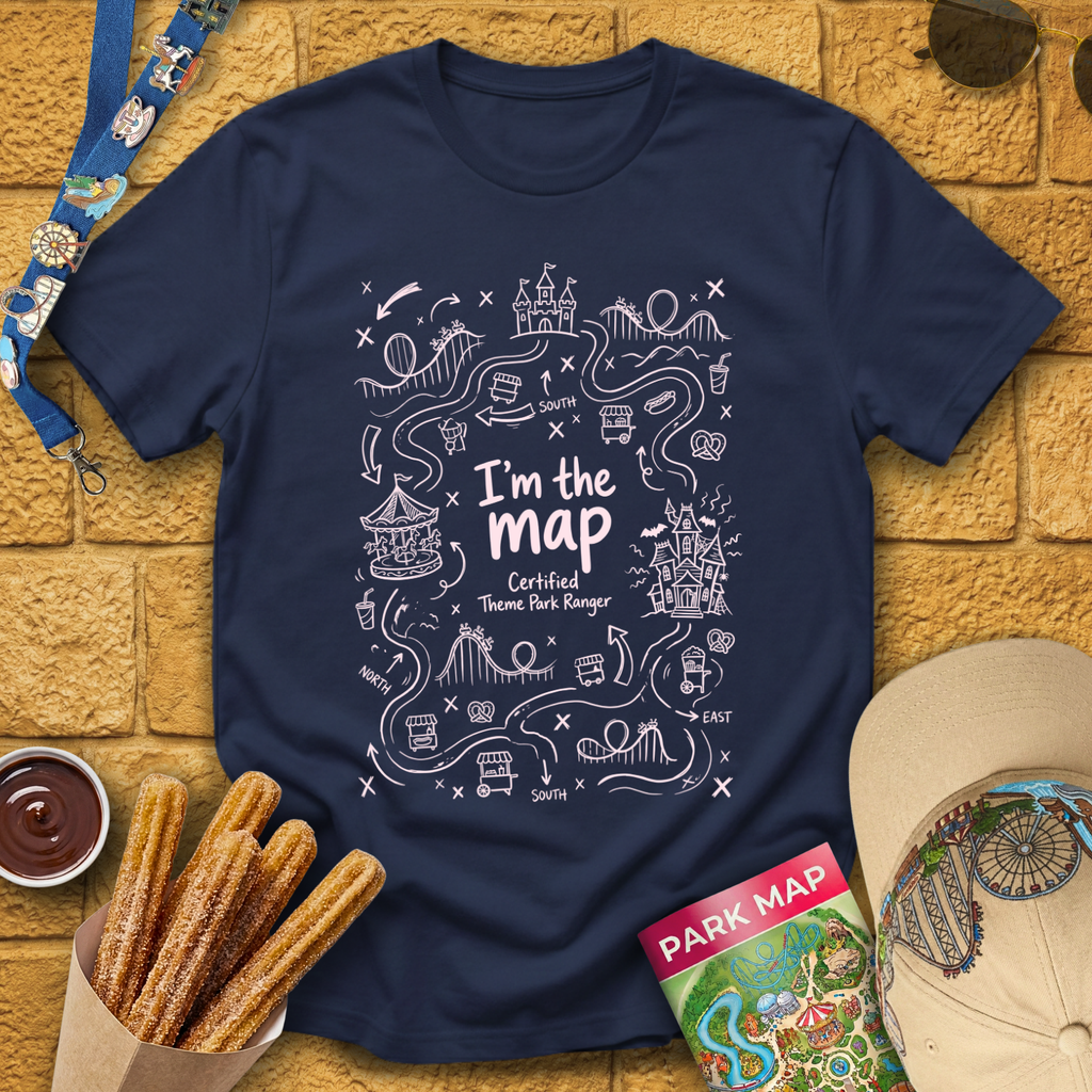 I'm The Map [Doodle] T-Shirt