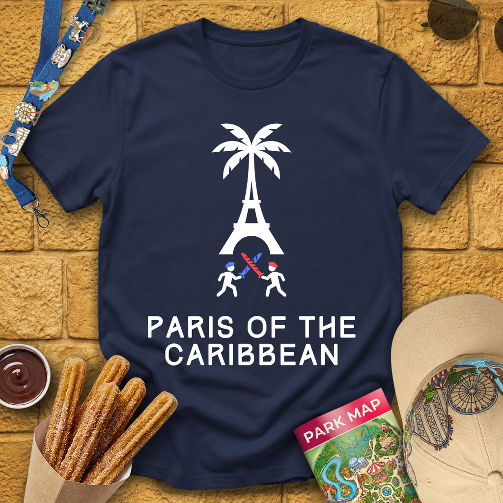 Paris Of The Caribbean [Sleek] T-Shirt