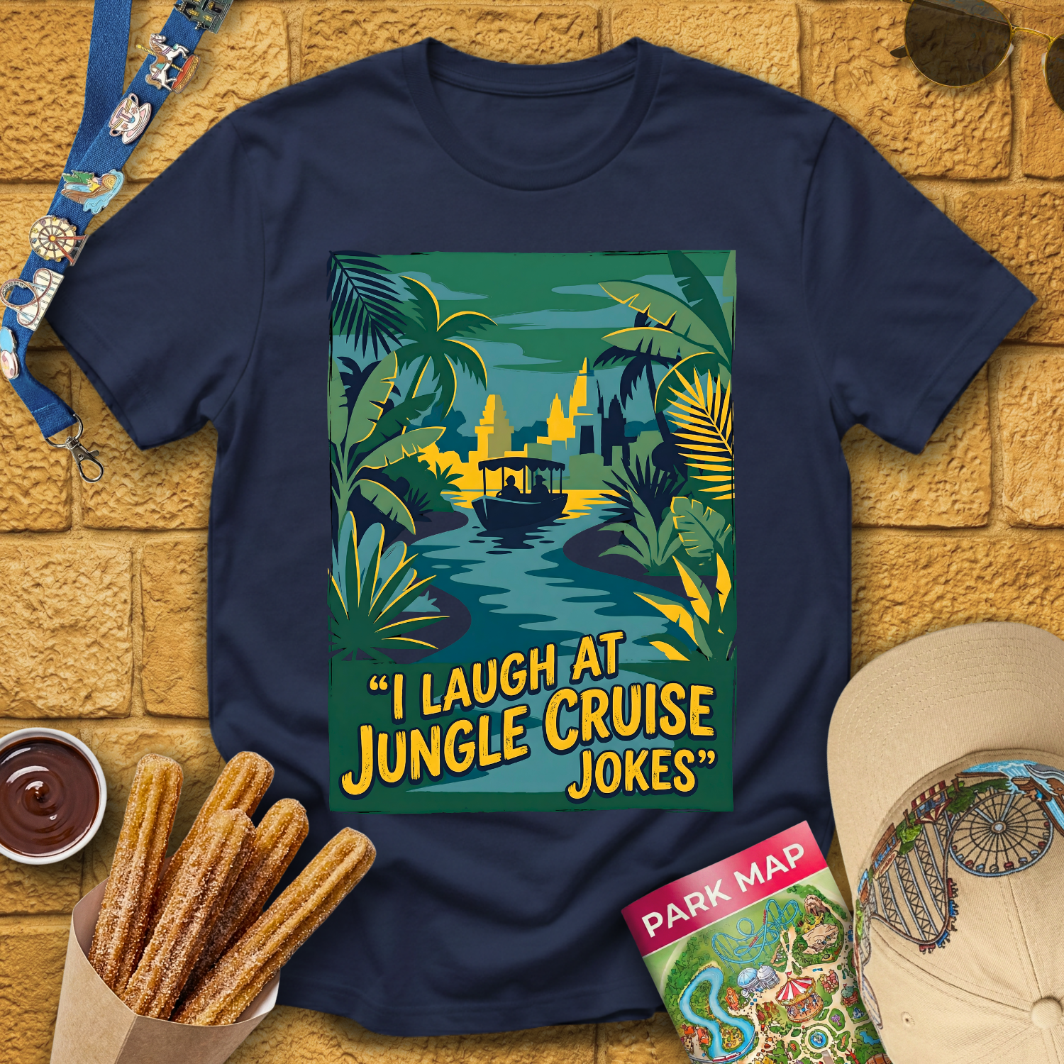 Jungle Cruise Jokes [30sPoster] T-Shirt