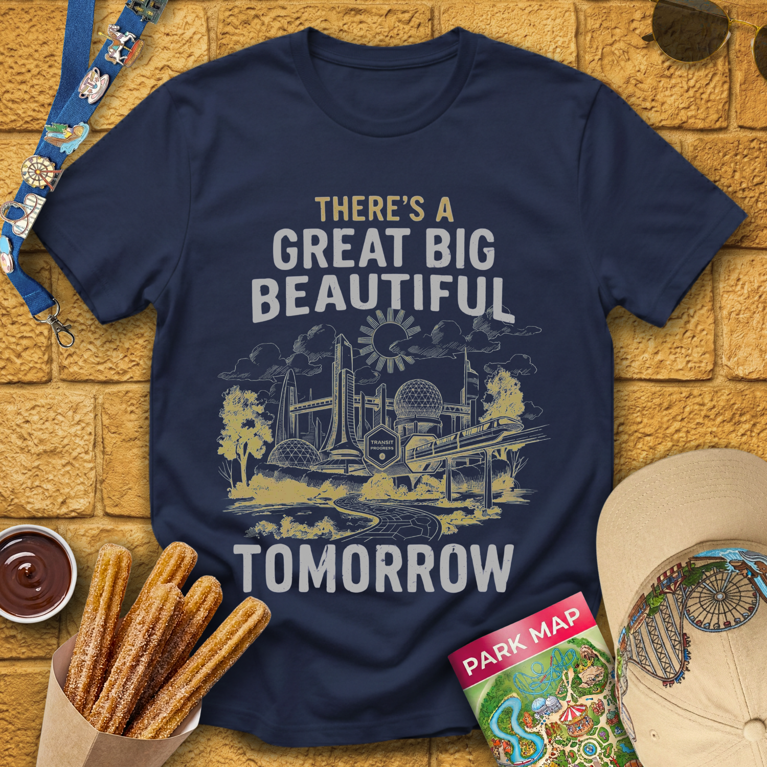 Big Beautiful Tomorrow [RetroArt] T-Shirt