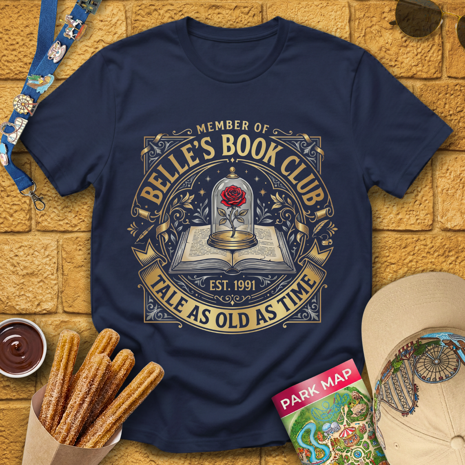 Belle's Book Club [GoldBadge] T-Shirt