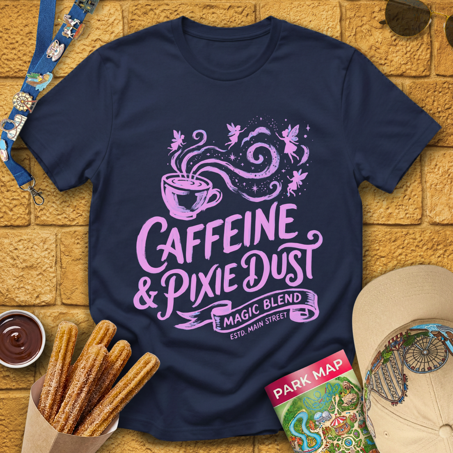 Caffeine & Pixie Dust [SleekBrush] T-Shirt