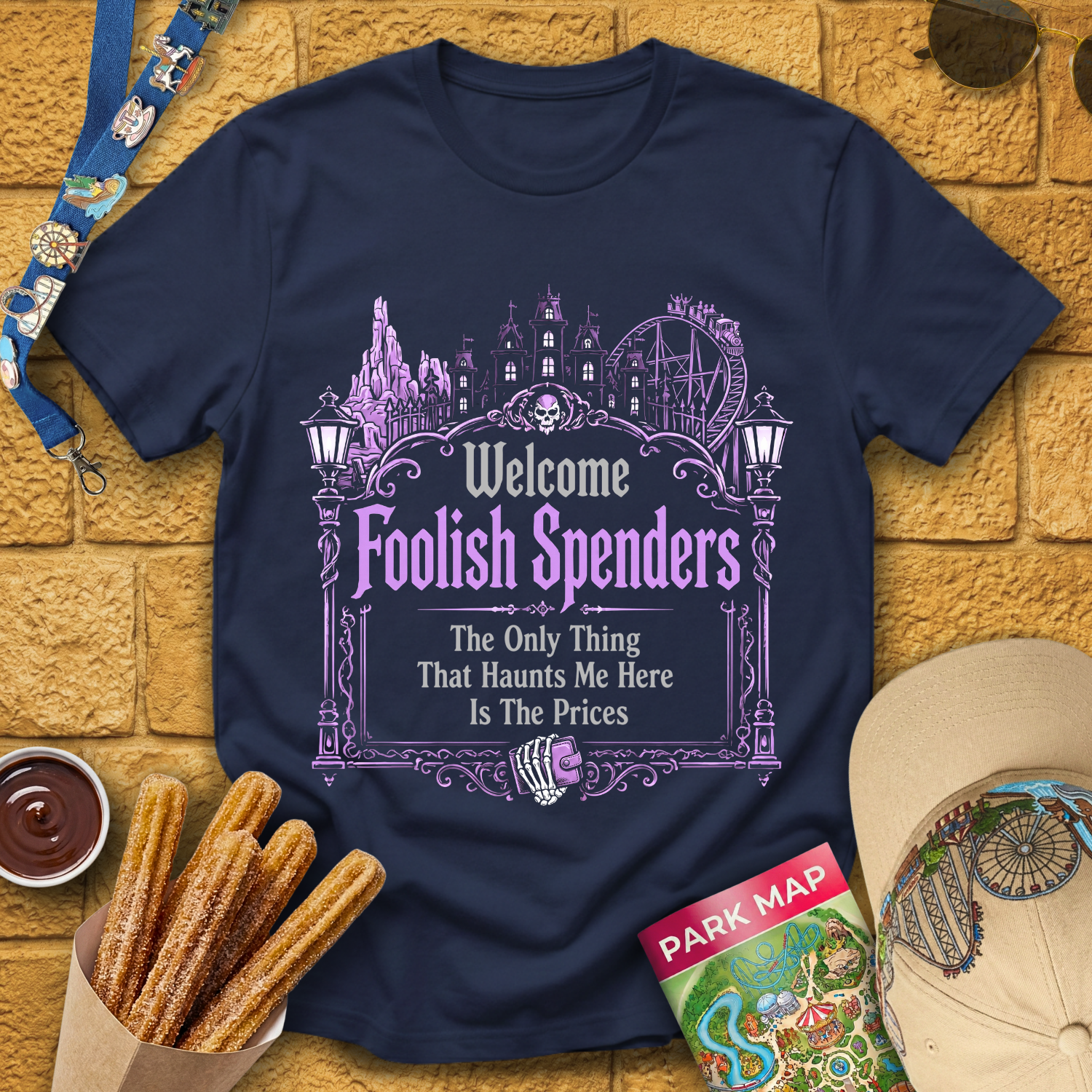 Foolish Spenders [Graphic] T-Shirt