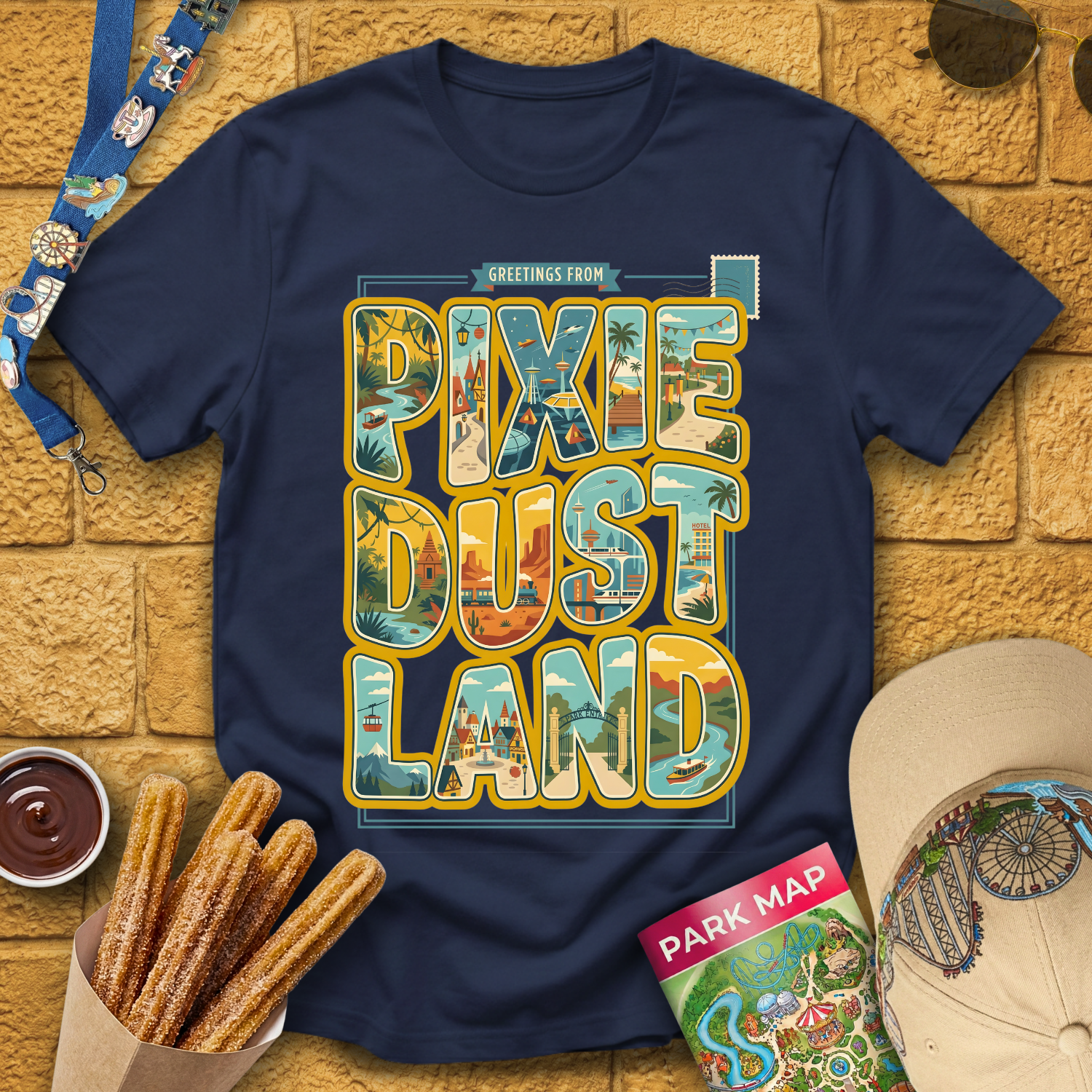 PixieDustLand [Postcard] T-Shirt