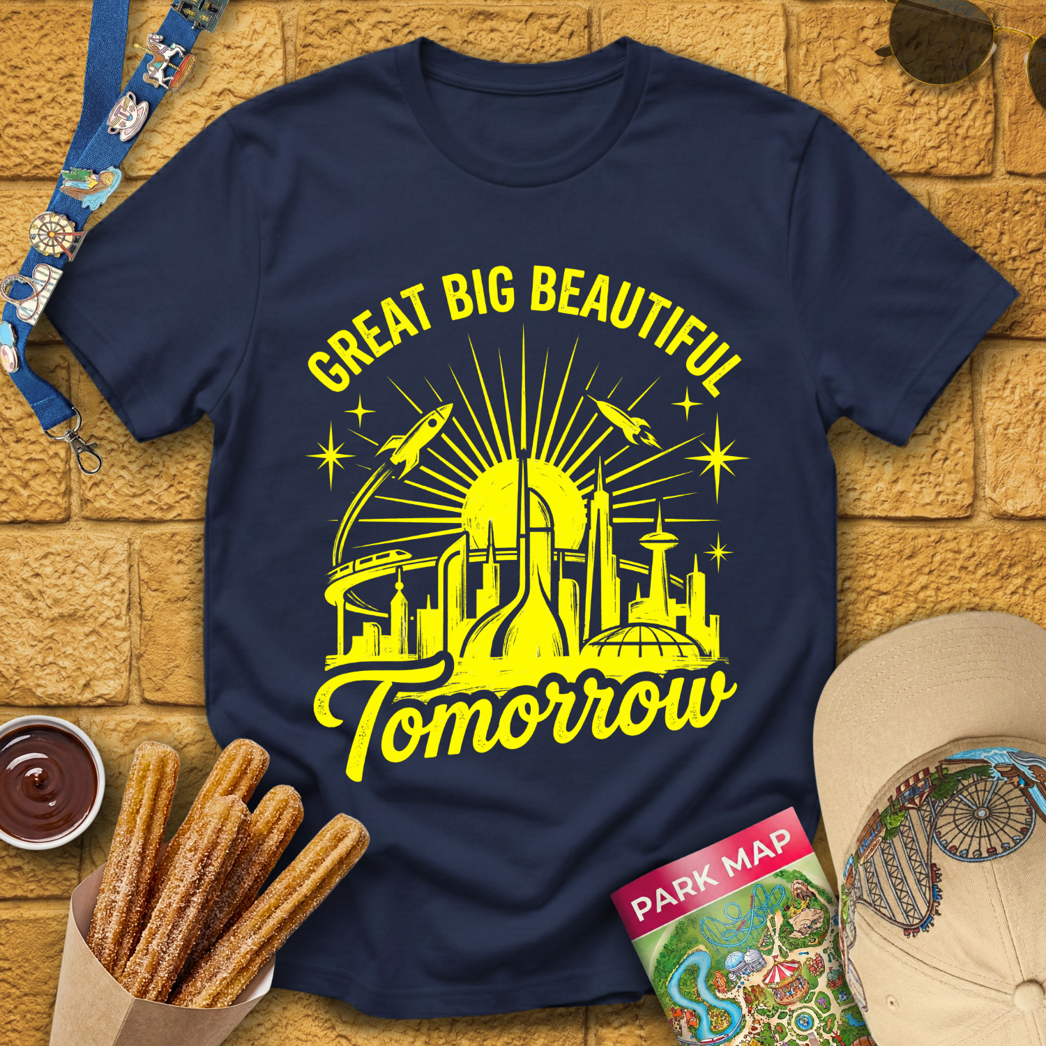 Great Big Beautiful Tomorrow [RetroBrush] T-Shirt