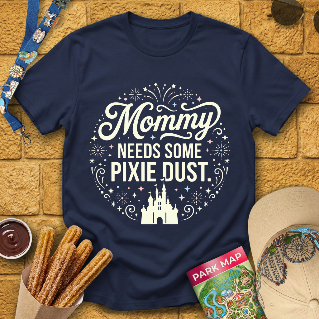 Mommy Needs Pixie Dust [Circular] T-Shirt