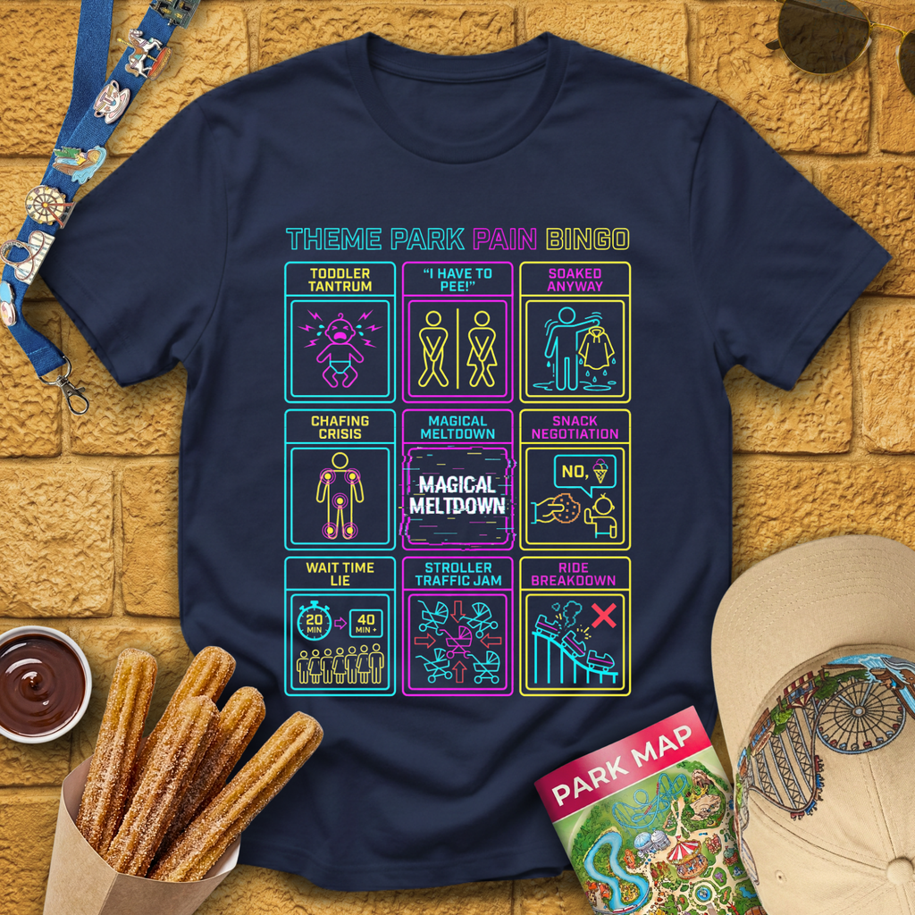 Theme Park Bingo [Arcade] T-Shirt