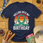 Rolling Into Birthday [Retro] T-Shirt