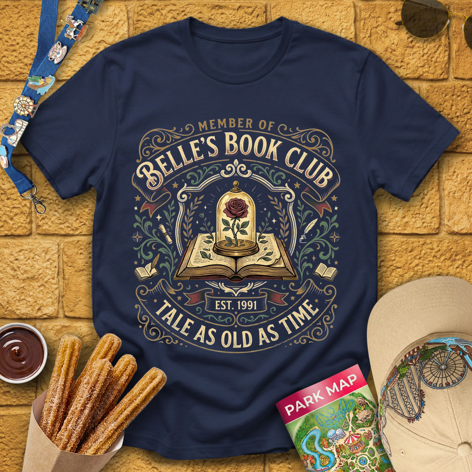 Belle's Book Club [VintageBadge] T-Shirt