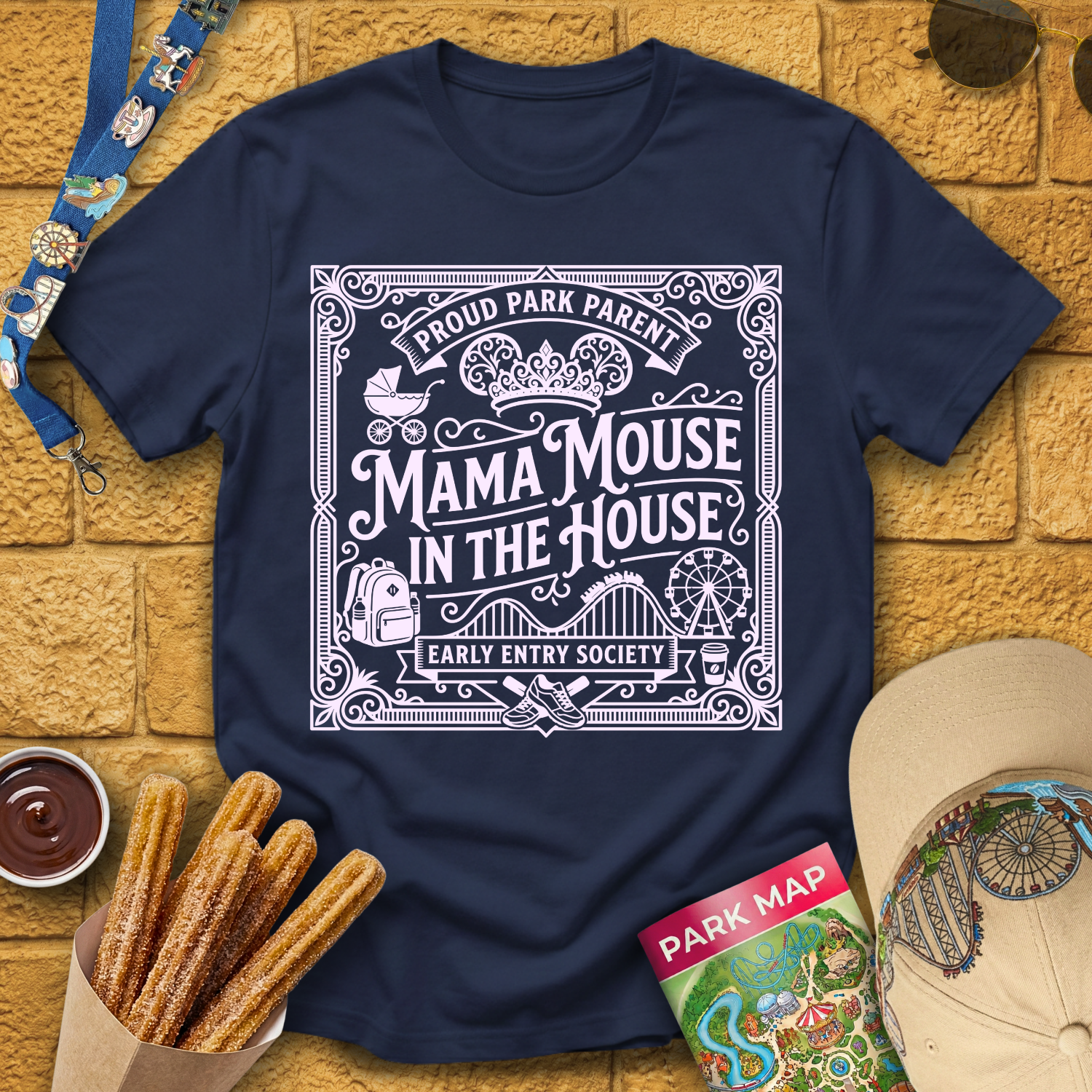 Mama Mouse [Victorian] T-Shirt