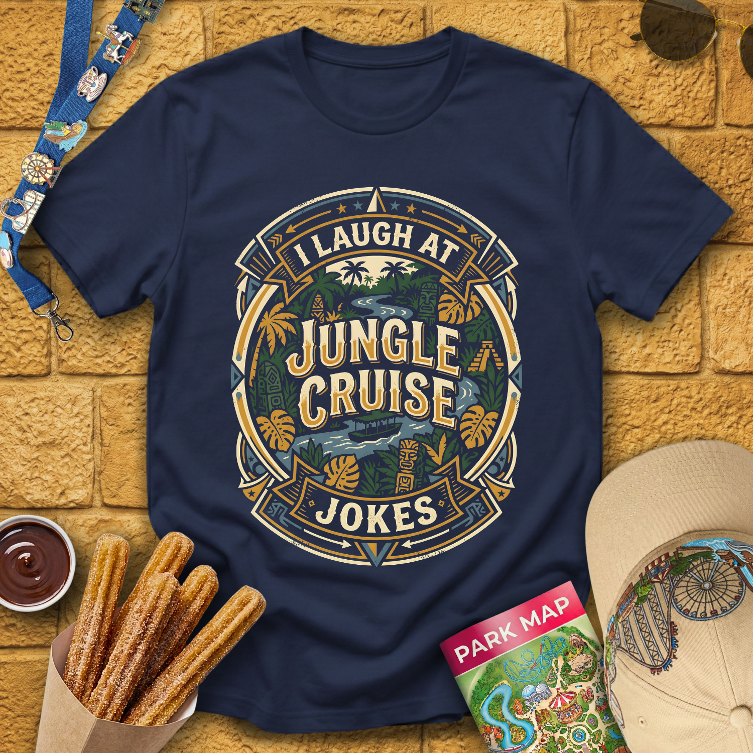 Jungle Cruise Jokes [TikiPop] T-Shirt
