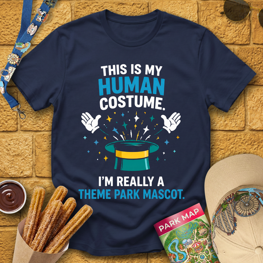 Theme Park Mascot [Hat] T-Shirt