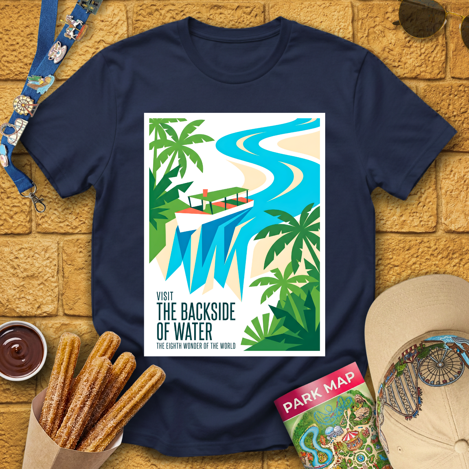 Backside of Water [60sPoster] T-Shirt