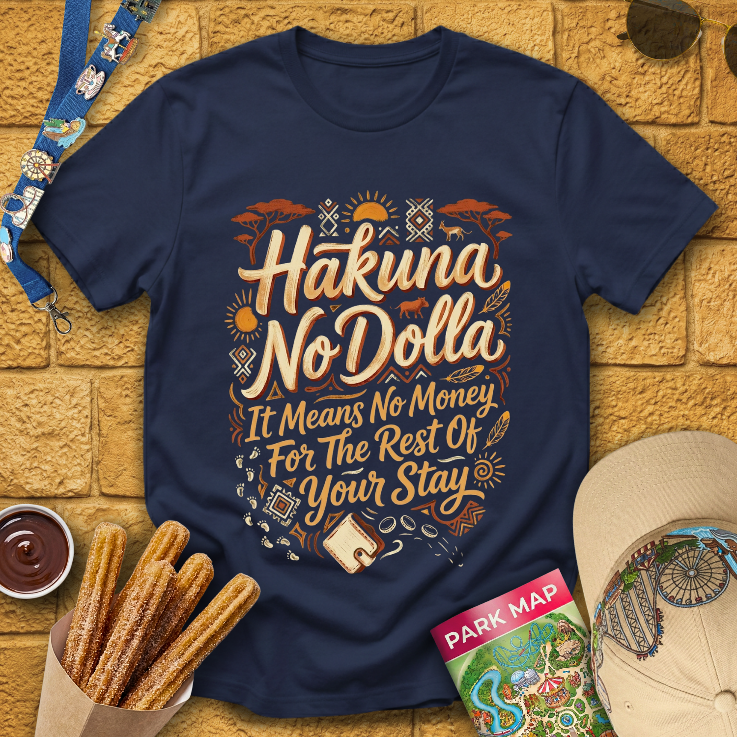 Hakuna No Dolla [Brushed] T-Shirt