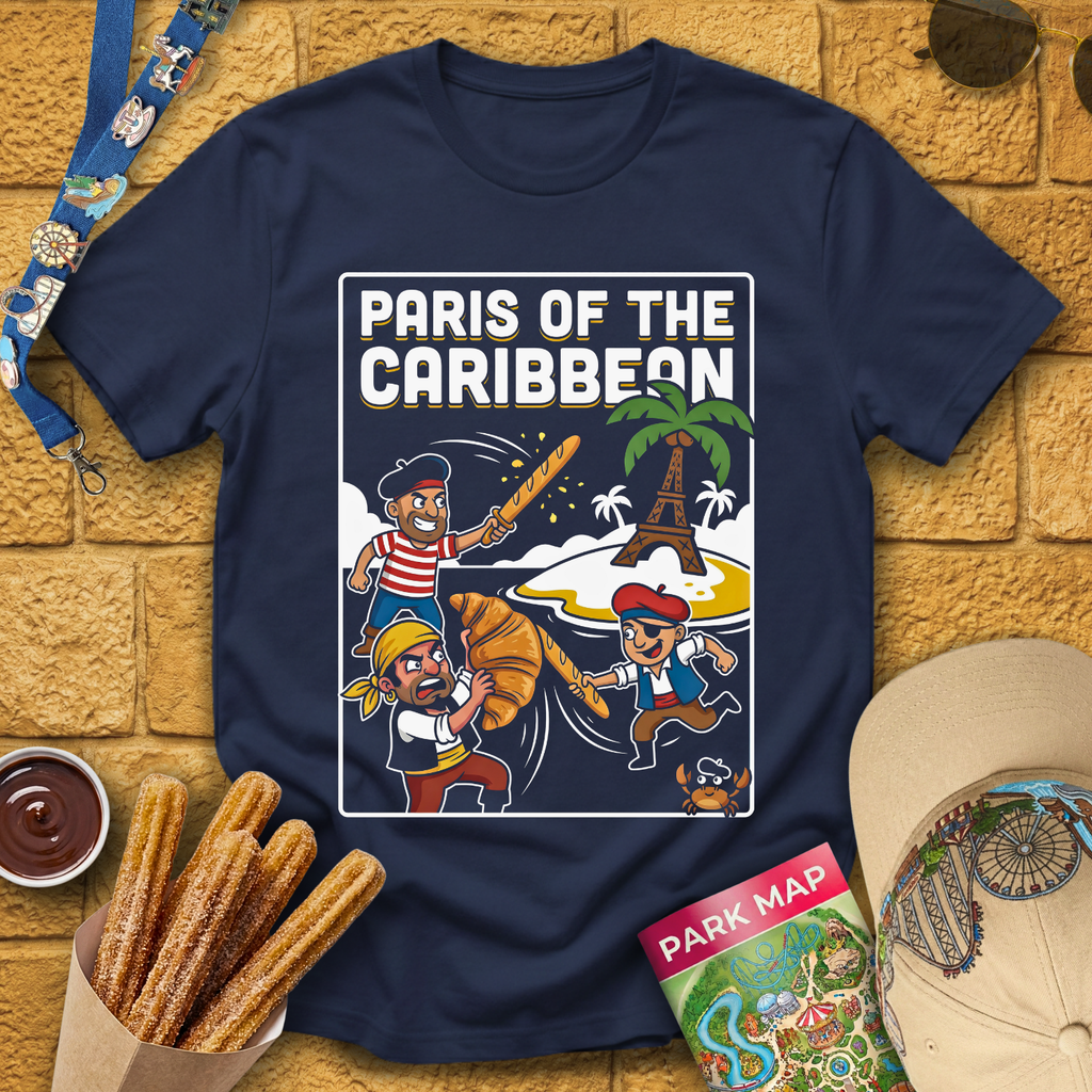 Paris Of The Caribbean [Comic] T-Shirt