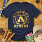Proud Park Hopper Dad [Badge] T-Shirt