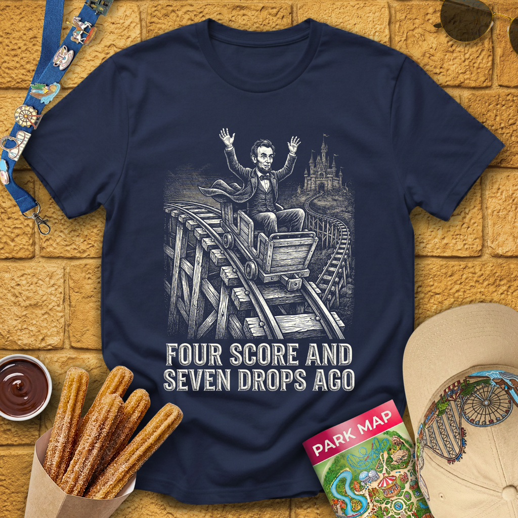 Seven Drops Ago [Woodcut] T-Shirt