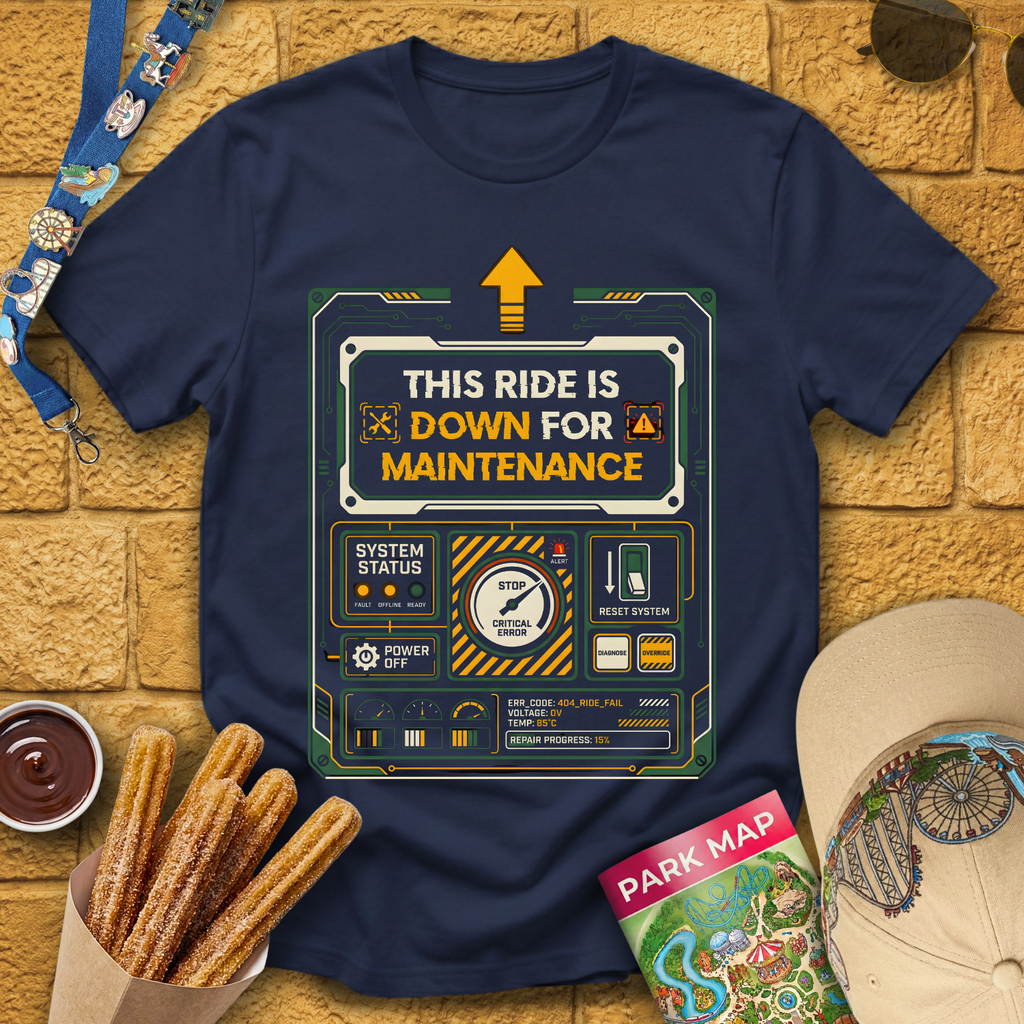 Ride Maintenance [Panel] T-Shirt