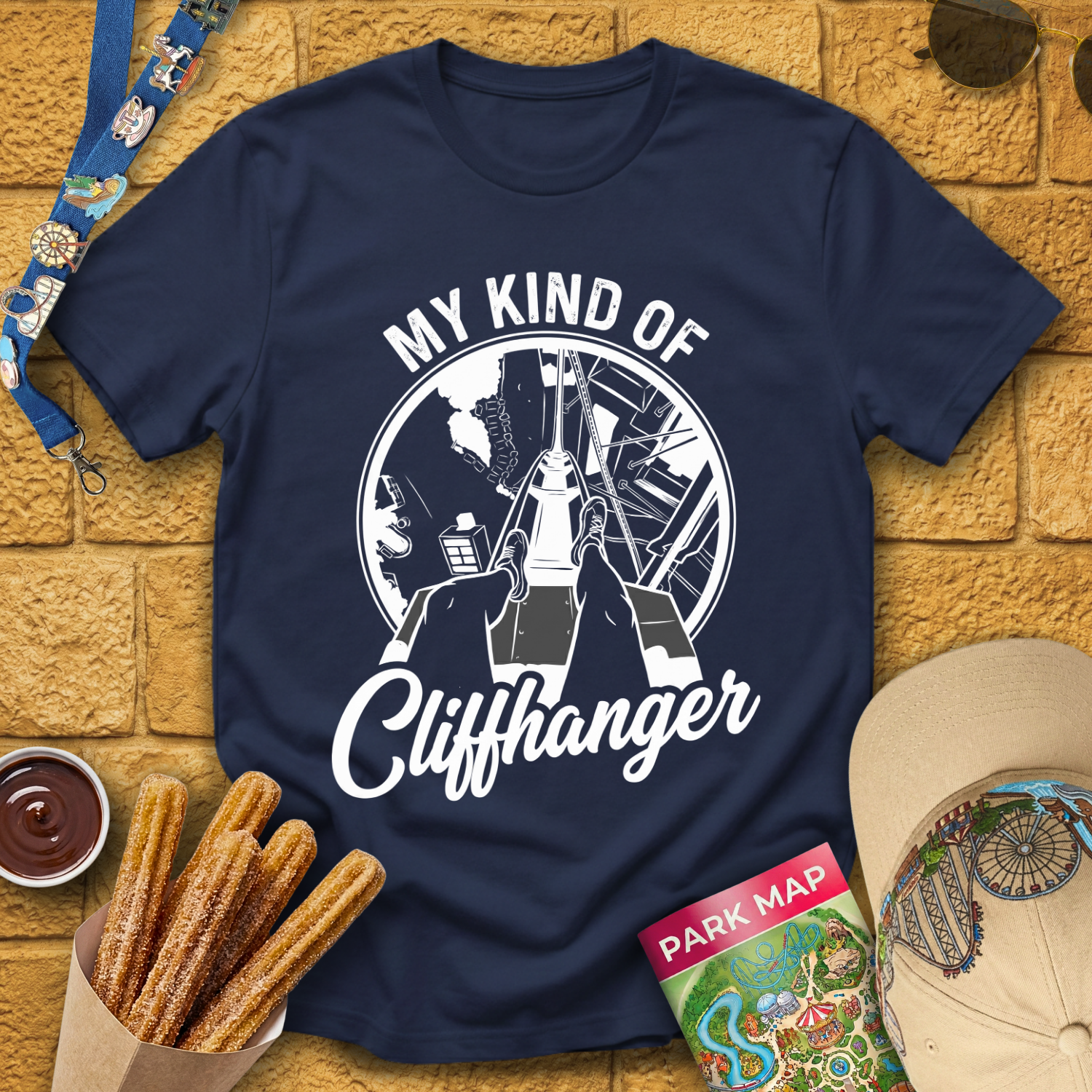 My Kind Of Cliffhanger [RetroBrush1] T-Shirt