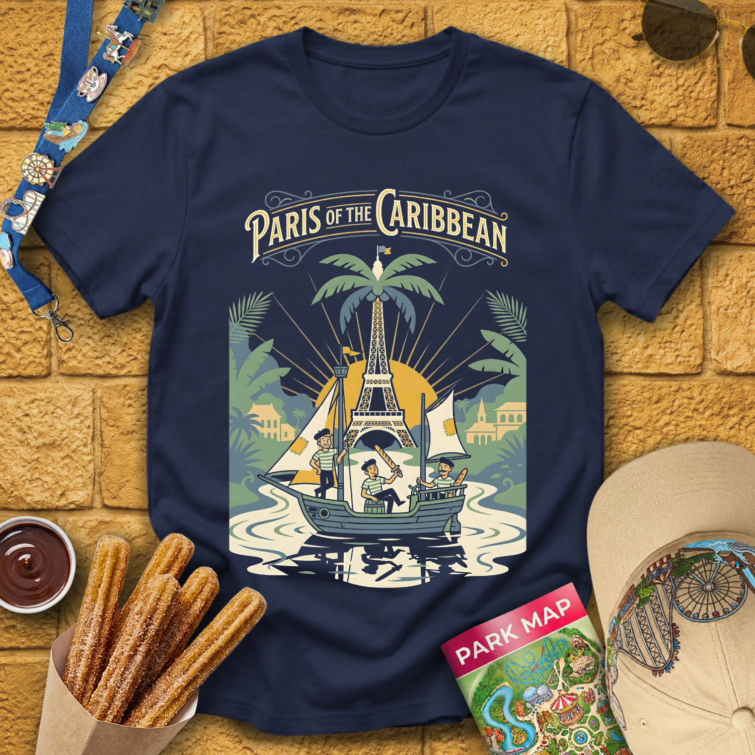Paris Of The Caribbean [ElitePoster] T-Shirt