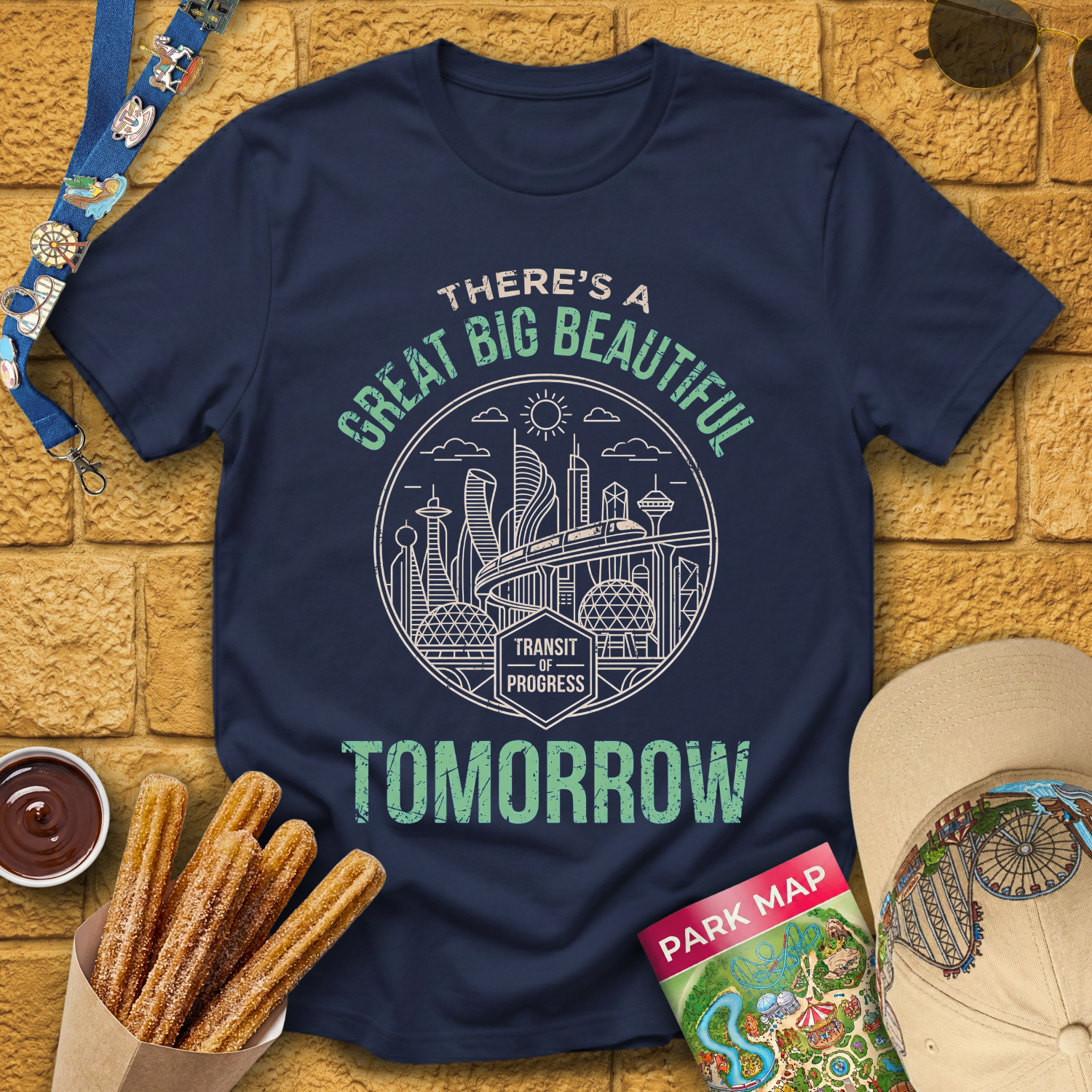 Big Beautiful Tomorrow [Distressed] T-Shirt