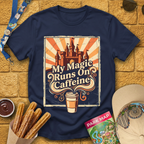 Magic Runs on Caffeine [70s] T-Shirt