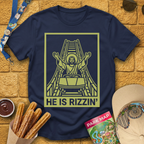 He Is Rizzin' [LineArt] T-Shirt