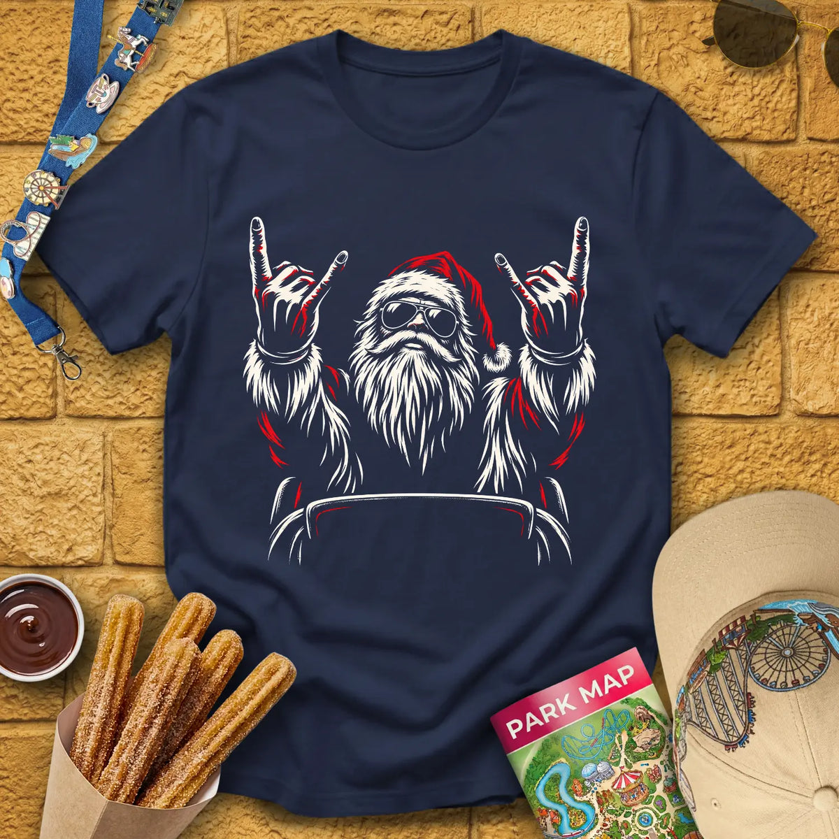 Coaster Santa [LinoArt] T-Shirt