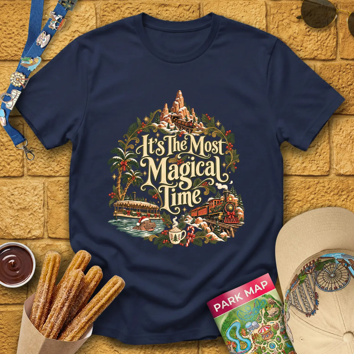 Magical Time Collage [Boho] T-Shirt